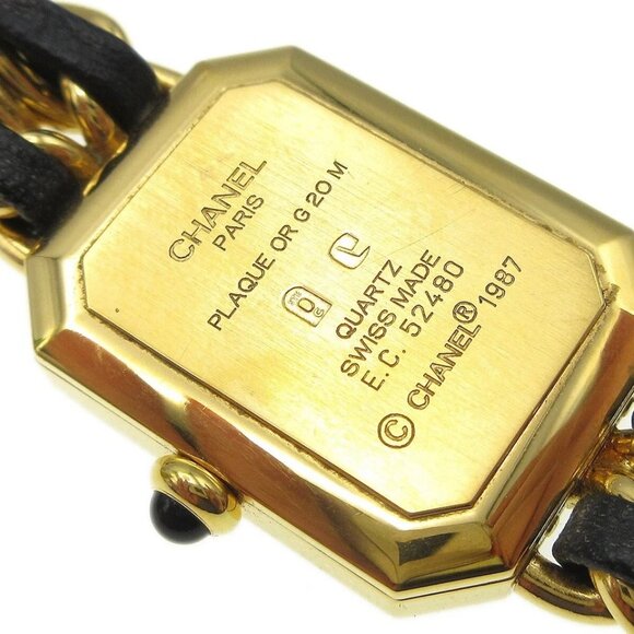 Chanel Premiere E.C.52480 #M Ladies Quartz Watch PLAQUE OR G 20M 69404 main image 9